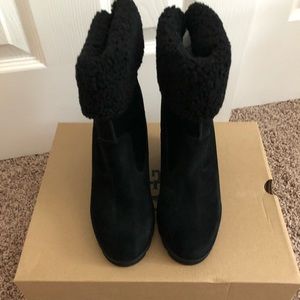 UGG Kyra Water Resistant Wedge Ankle Boots